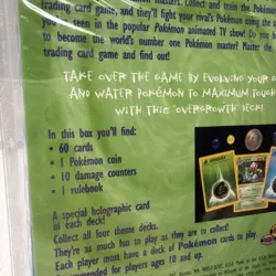 Pokemon TCG Overgrowth Theme Deck Nintendo Wizards of the Coast 1999, Sealed 742818060189 - Image 5