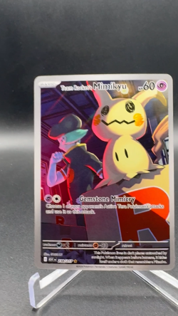 Team Rocket's Mimikyu 238/217 Ascended Heroes SIR Secret Rare NM Pokemon TCG - Image 2