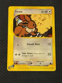 Eevee 54/122 Skyridge Pokemon HP - Image 1