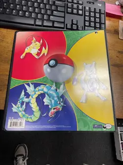 Vintage 1999 Pokemon Snorlax 3 Ring Binder Heavily Used - Image 2