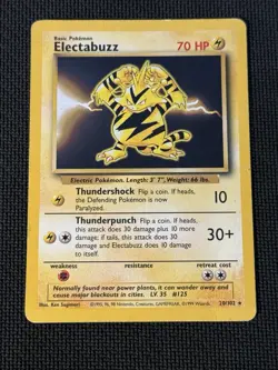 Electabuzz 20/102 - Pokemon Base Set Unlimited - Image 1