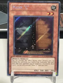 Yu-Gi-Oh Maxx“C”- STOR-EN086 - 1st Edition- Secret Rare - Image 1