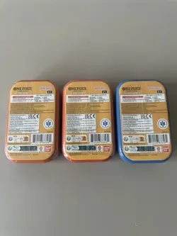 One Piece Tin Pack Set Vol 2 Set of 3 | TS-02 OP-13 | New & Factory Sealed - Image 2