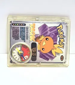 Pokemon Torchic Compass Clip-On Trading Card Wendy's Kids Meal 2002 - Image 4