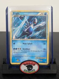 Pokemon Card 2010 LUGIA HGSS02 Holo Black Star Promo HeartGold SoulSilver NM - Image 1