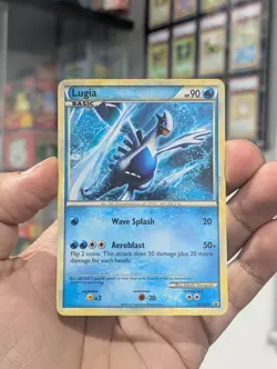 Pokemon Card 2010 LUGIA HGSS02 Holo Black Star Promo HeartGold SoulSilver NM - Image 2