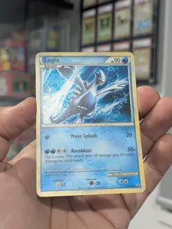 Pokemon Card 2010 LUGIA HGSS02 Holo Black Star Promo HeartGold SoulSilver NM - Image 3