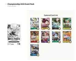 One Piece TCG CS 2024 Event Pack Lot (4) | Sealed | Serialized Luffy Chase Card - Image 3