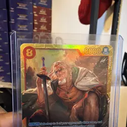 OP08-118 Silvers Rayleigh SEC Alt Art One Piece TCG English Card Two Legends - Image 2