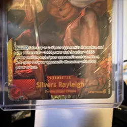 OP08-118 Silvers Rayleigh SEC Alt Art One Piece TCG English Card Two Legends - Image 3