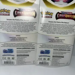 Lot of 2 Pokemon TCG Sword & Shield Lost Origin Blister Pack Promo Card Coin New - Image 5