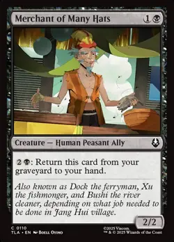 MTG MERCHANT OF MANY HATS 110 TLA NM - Image 1