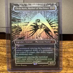 Elesh Norn, Mother of Machines (Borderless) FOIL 415 MTG Magic the Gathering - Image 1
