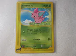 Nidoran Non-Holo Aquapolis Pokemon Card LP - Image 1