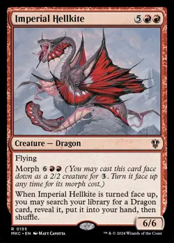 MTG IMPERIAL HELLKITE 155 MKC NM R - Image 1