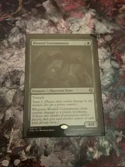 Magic TCG: Bloated Contaminator Phyrexia: All Will Be One Regular - Image 1