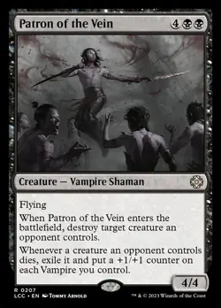 MTG PATRON OF THE VEIN 207 LCC NM R - Image 1