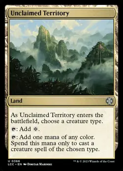 MTG UNCLAIMED TERRITORY 366 LCC NM U - Image 1