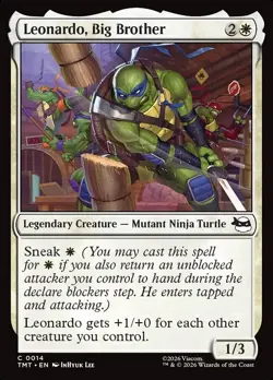 MTG LEONARDO BIG BROTHER 14 TMT NM NF C - Image 1