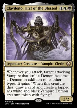 MTG CLAVILENO, FIRST OF THE BLESSED 2 LCC NM M - Image 1