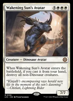 MTG WAKENING SUN'S AVATAR 139 LCC NM M - Image 1