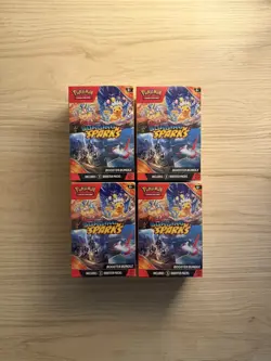 Pokemon TCG Surging Sparks Booster Bundle (Set Of 4) Factory Sealed! - Image 1