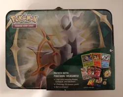 Pokemon TCG Arceus Collector’s Chest Lunchbox Tin Spring 2022 New Factory Sealed - Image 1