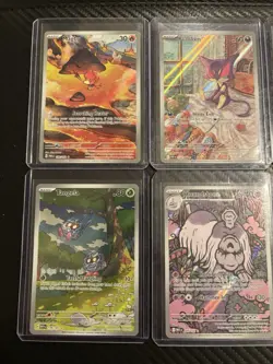 Pokemon TCG - Magby, Purrloin, Espathra & more! - 8 Card Illustration Rare Lot - Image 1