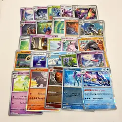 Pokemon Mega Evolution And Phantasmal Flames Holo/reverse Holo Lot Of 25 - Image 1