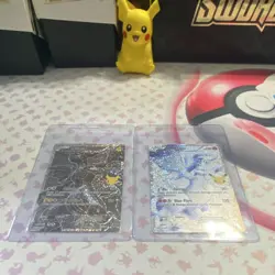 Pokemon TCG Celebrations Zekrom, Reshiram, Full Art Foil Card Lot - Image 1