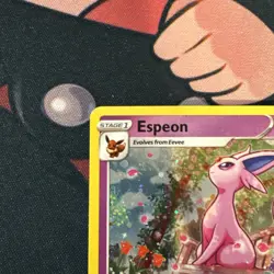 Espeon 2021 Pokemon Sword & Shield Black Star Promo SWSH174 Fusion Strike - Image 2