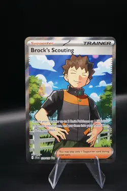 Brock's Scouting 179/159 SV09: Journey Together- Pokemon NM - Image 1