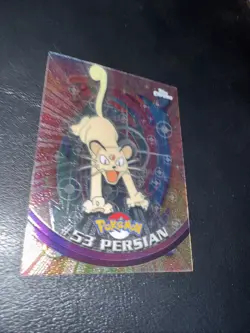 2000 Topps Chrome Pokemon TV Animation Edition Persian SPECTRA #53 NM - Image 5