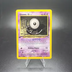 Pokemon TCG 2001 Neo Discovery 1st Edition Unown U 51/75 - Near Mint -c - Image 1