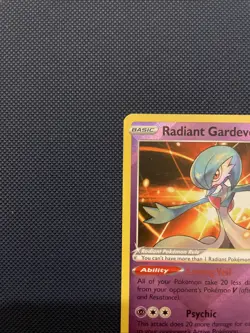 Pokemon TCG Radiant Gardevoir Prize Pack Series 069/196 Holo Radiant Rare - Image 4