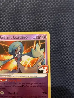 Pokemon TCG Radiant Gardevoir Prize Pack Series 069/196 Holo Radiant Rare - Image 5