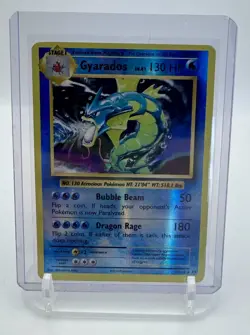 2016 Pokemon GYARADOS #34/108 Evolutions Reverse Holo Water English LP/NM Rare - Image 1