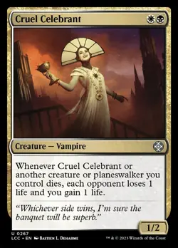 MTG CRUEL CELEBRANT 267 LCC NM U - Image 1