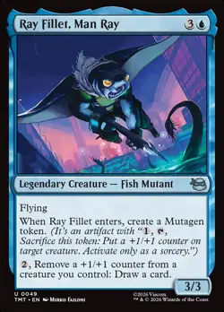 MTG RAY FILLET MAN RAY 49 TMT NM NF U - Image 1