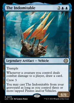MTG THE INDOMITABLE 75 LCC NM R - Image 1