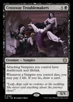 MTG CROSSWAY TROUBLEMAKERS 190 LCC NM R - Image 1