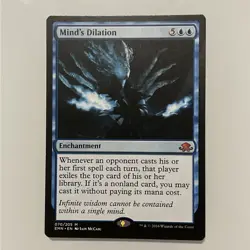 MTG Mind's Dilation Eldritch Moon 070/205 Regular Mythic - Image 1