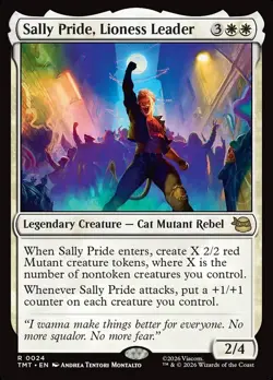 MTG SALLY PRIDE LIONESS LEADER 24 TMT NM NF R - Image 1