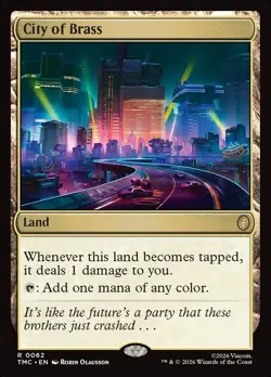MTG CITY OF BRASS 62 TMC NM R - Image 1