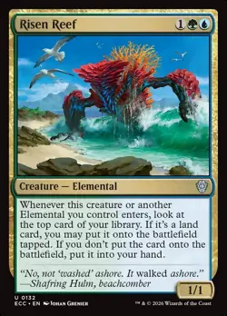 MTG RISEN REEF 132 ECC NM LORWYN ECLIPSED COMMANDER - Image 1