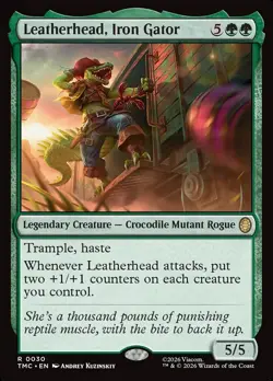 MTG LEATHERHEAD, IRON GATOR 30 TMC NM R - Image 1