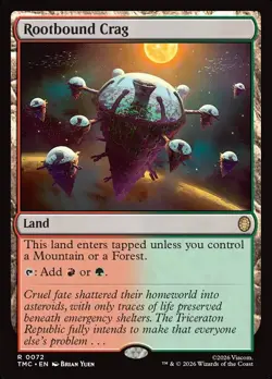 MTG ROOTBOUND CRAG 72 TMC NM R - Image 1