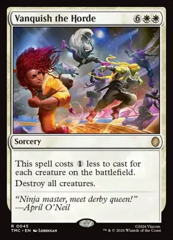 MTG VANQUISH THE HORDE 45 TMC NM R - Image 1