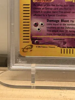 Pokemon Espeon H9/H32 Holo PSA 9 English Aquapolis 2003 - Image 4