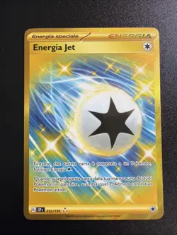 Carta Pokemon Energia Jet Gold 252/191 Scintille Folgoranti Ita - Near Mint - Image 1